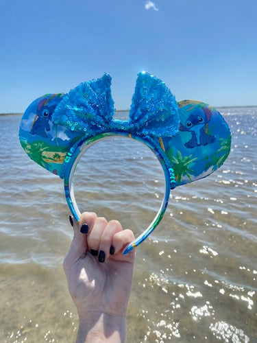 Tropical Stitch Ears
